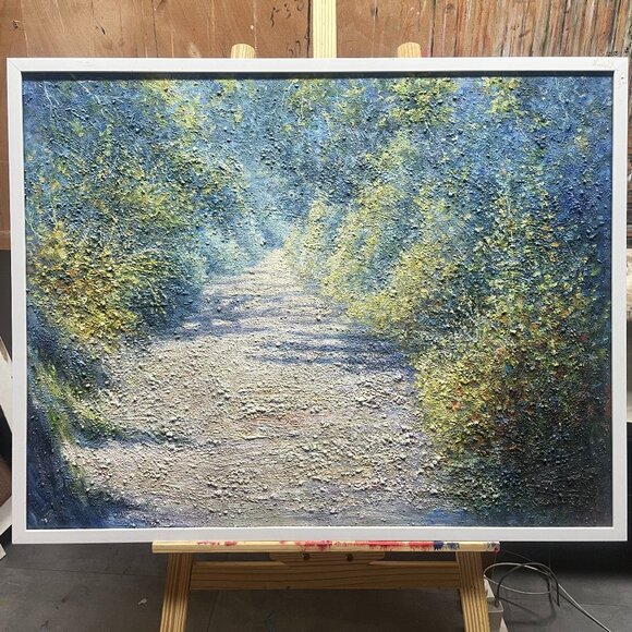 Other - Hand-Painted Original Oil Painting ‑ 24"×28"  – One-of-a-Kind Wall Art